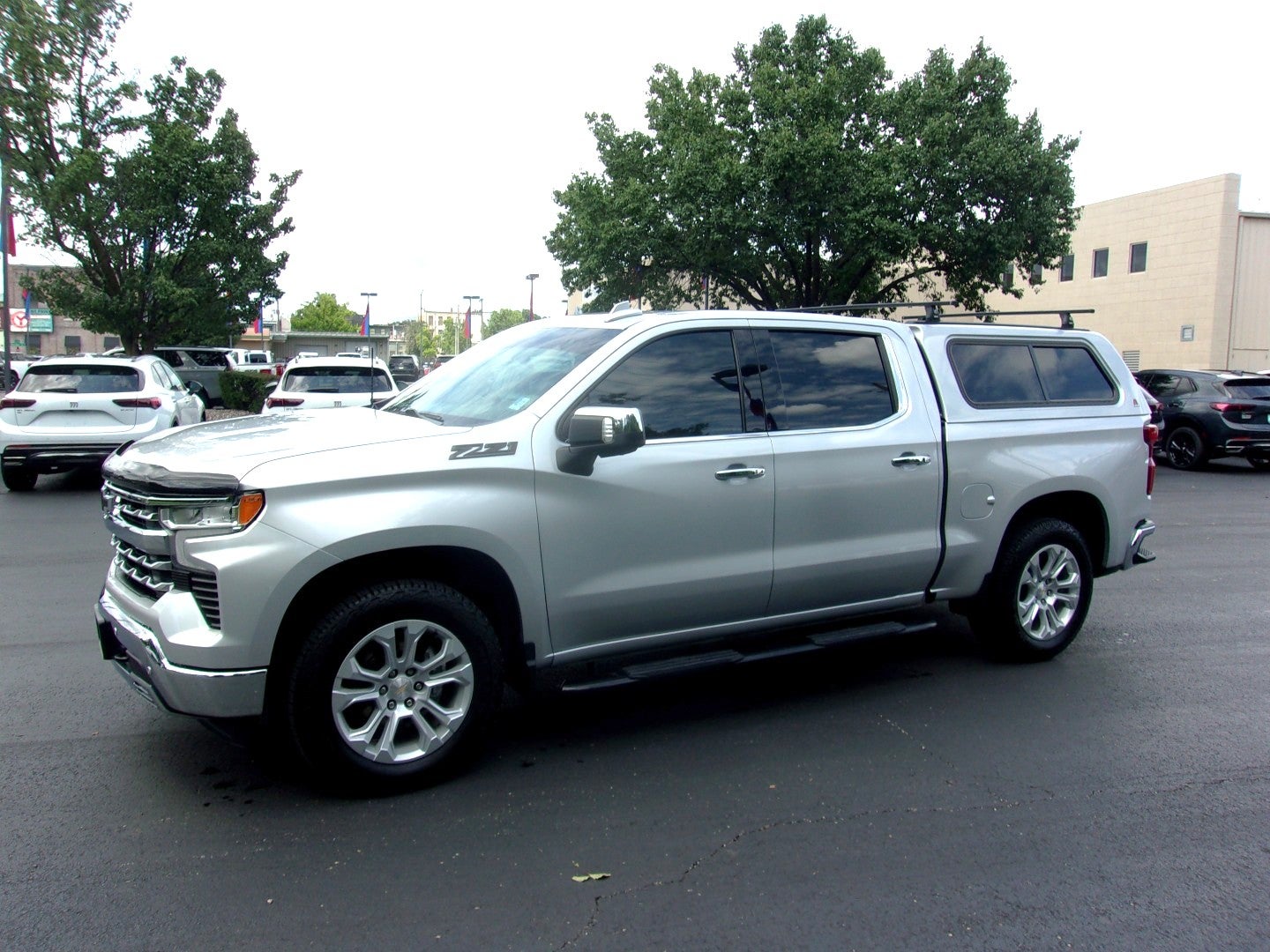 2022 Chevrolet Silverado 1500 — rear three-quarter view